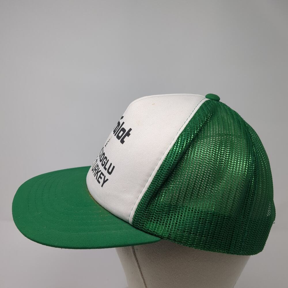 Simplot & Besikcioglu Snapback Trucker Hat Green … - image 3